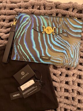 Versace Tiger Medusa Biggie Pouch